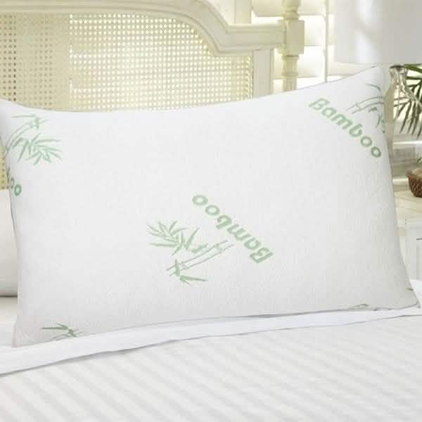 Bamboo Memory Foam Hypoallergenic Pillow - Assorted Sizes