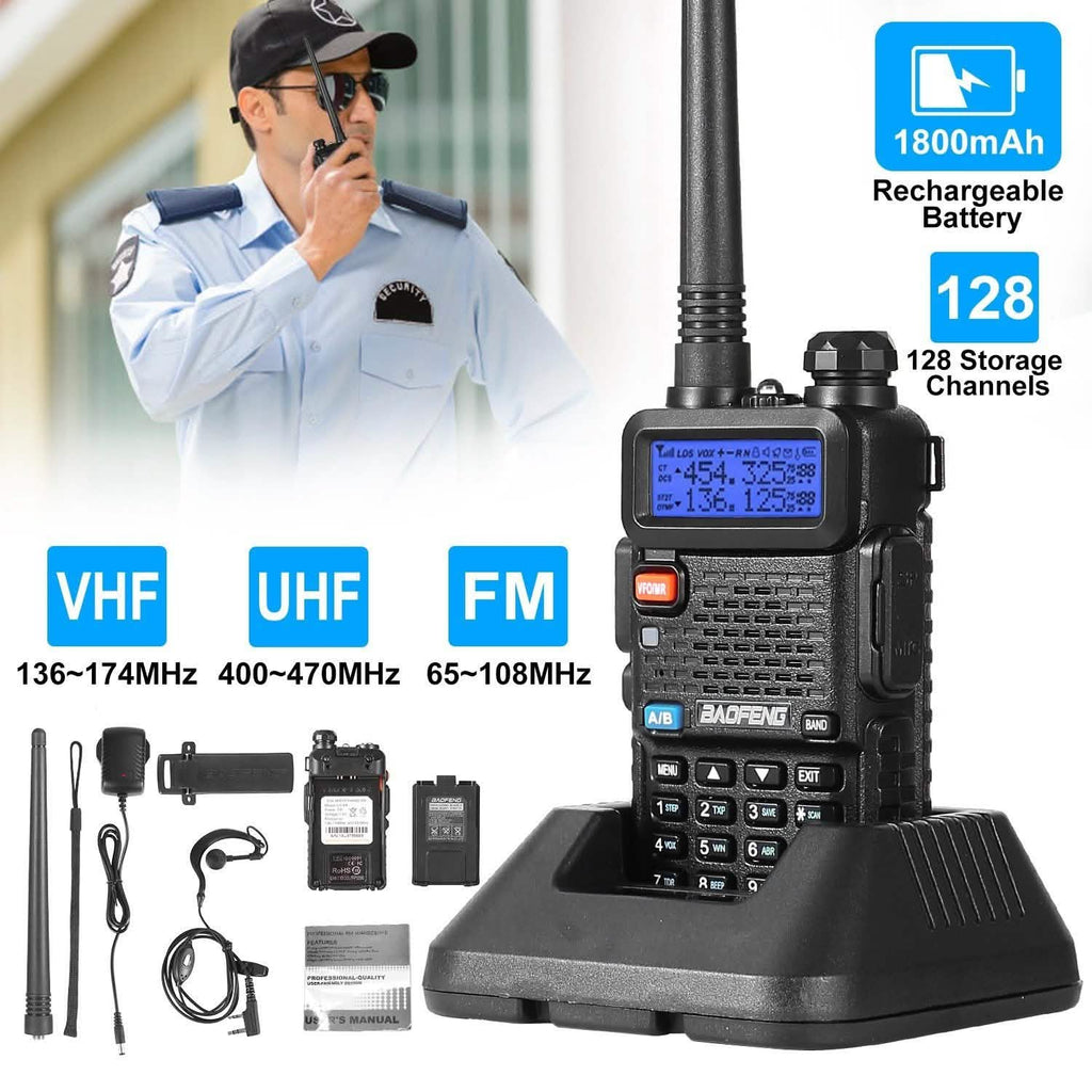 BaoFeng UV-5R 5W Walkie Talkie