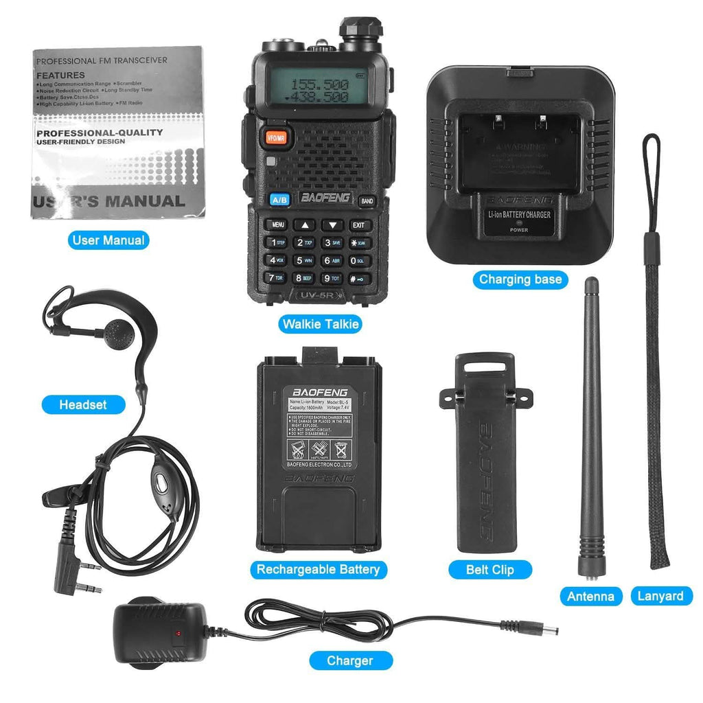 BaoFeng UV-5R 5W Walkie Talkie