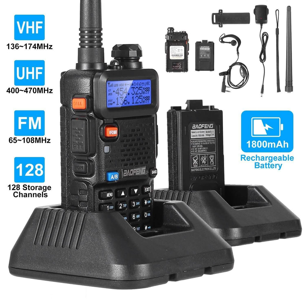 BaoFeng UV-5R 5W Walkie Talkie