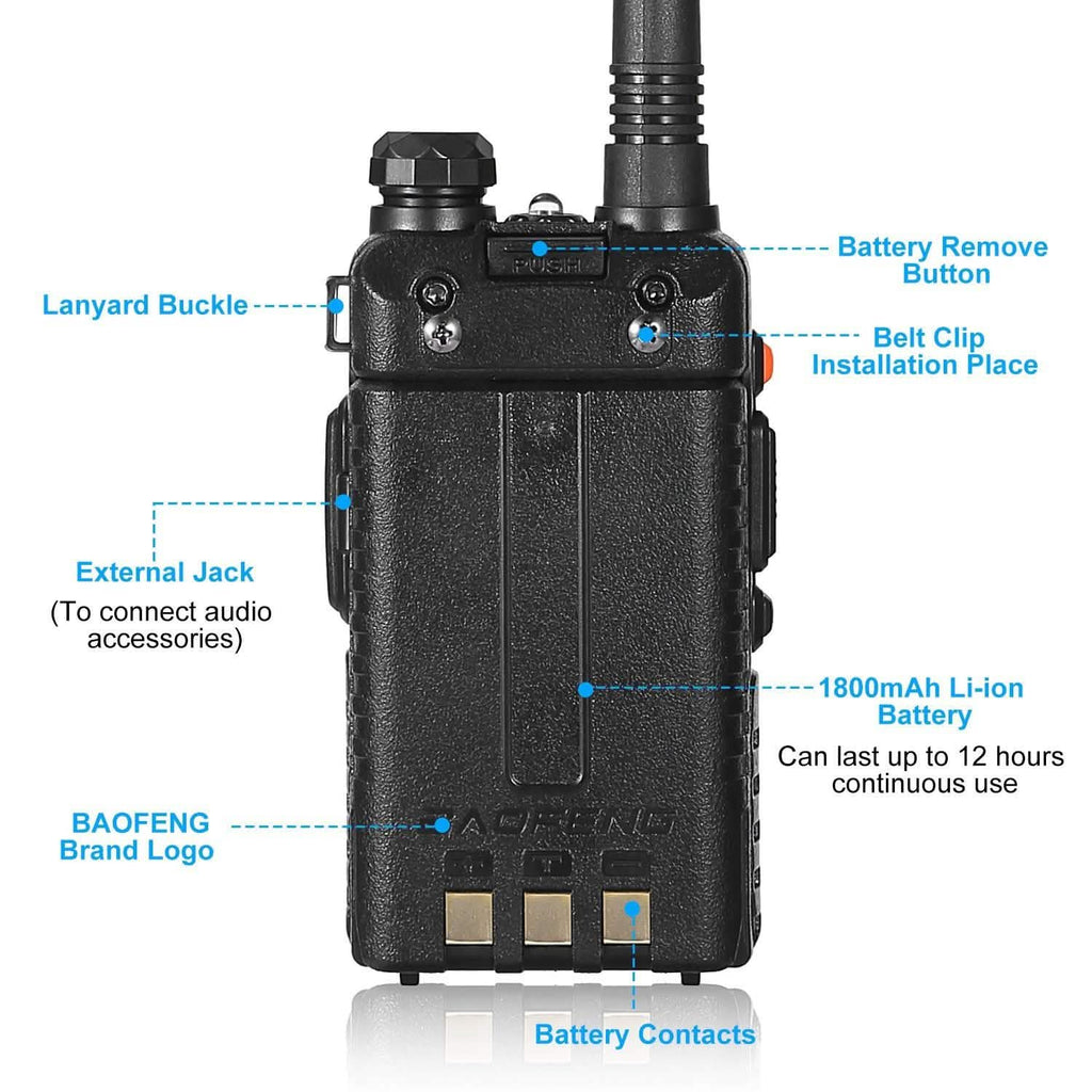 BaoFeng UV-5R 5W Walkie Talkie