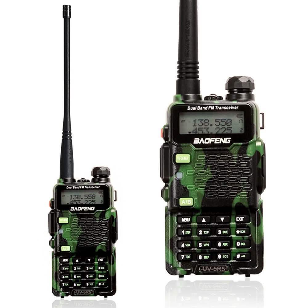 BAOFENG UV-5R5 Camo Walkie Talkies