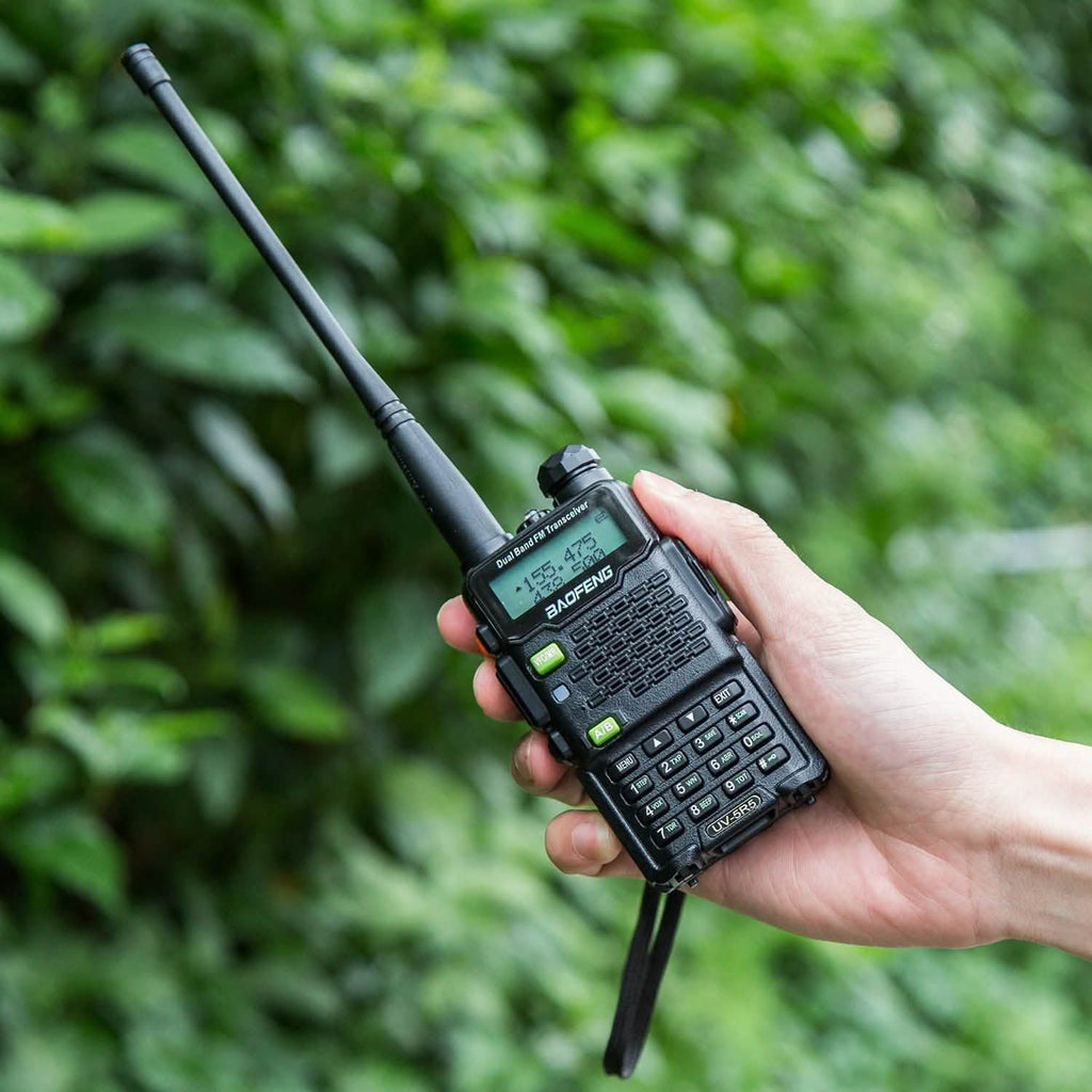 BAOFENG UV-5R5 VHF/UHF Dual Band Two Way Ham Radio Transceiver Walkie Talkie