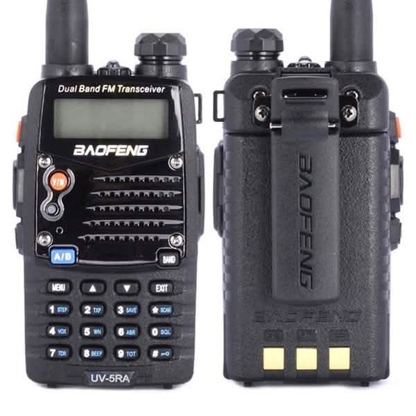 Baofeng UV-5RA V/UHF 136-174/400-520MHz Dual-Band Two-way Radio Walkie Talkies