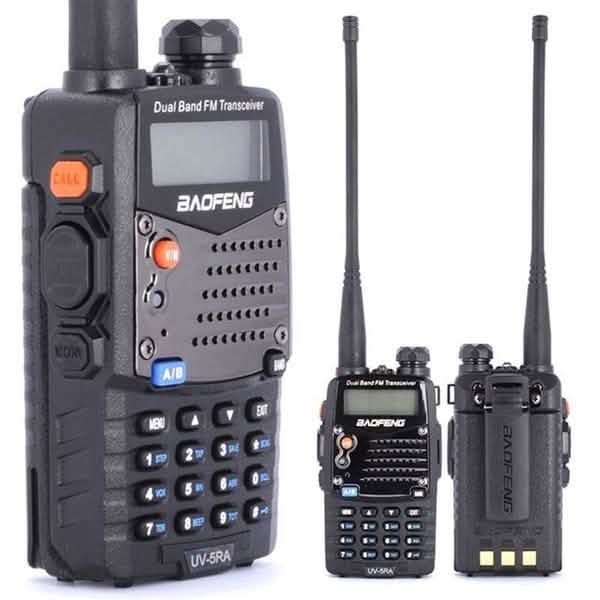 Baofeng UV-5RA V/UHF 136-174/400-520MHz Dual-Band Two-way Radio Walkie Talkies