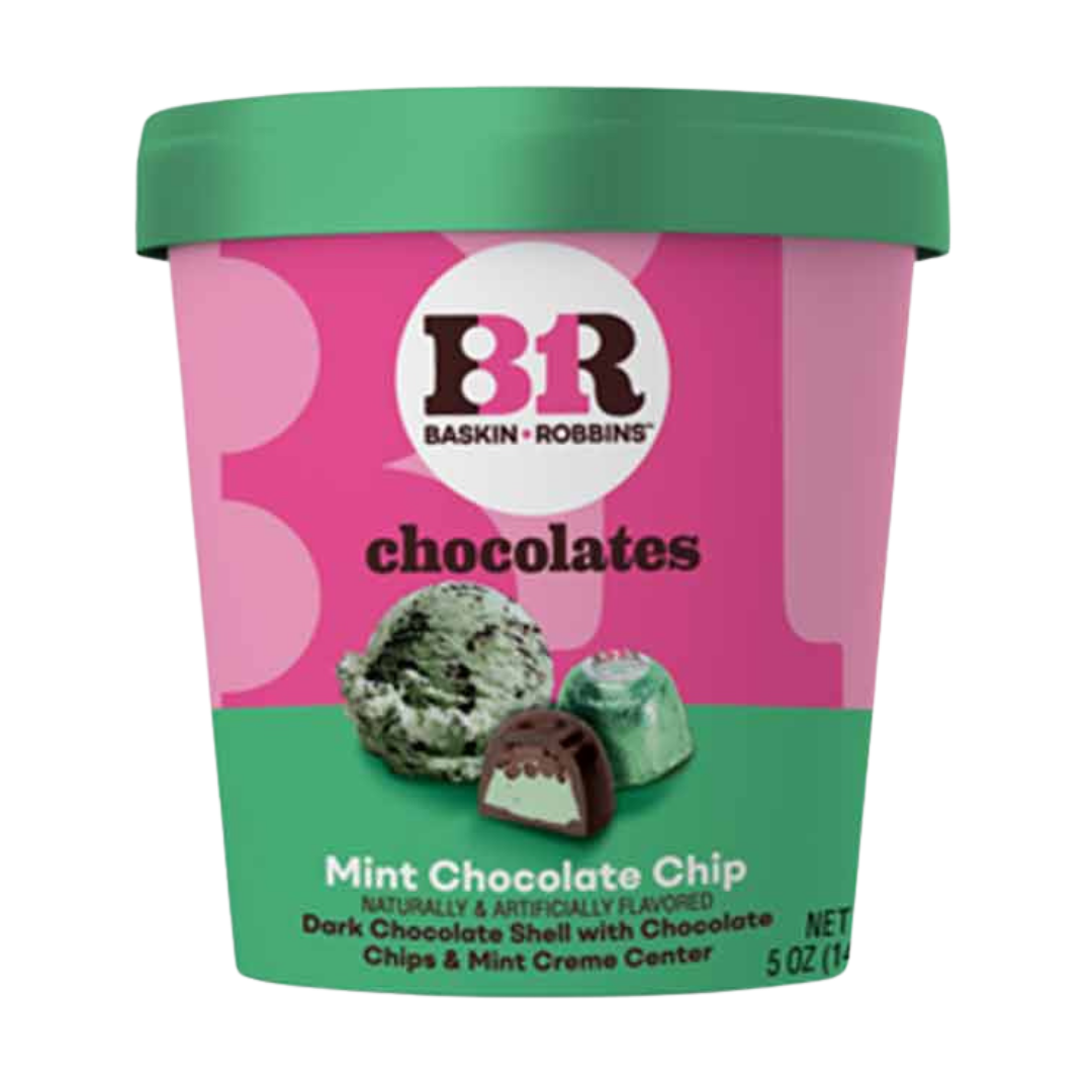 Baskin-Robbins Chocolates Mint Chocolate Chip (5 oz