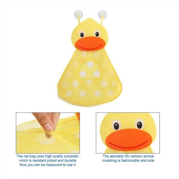 Bath Toy Organizer Net Bathtub Shower Bag