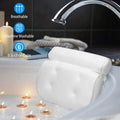 Bathtub Pillow Suction Cup Bath Pillow Air Mesh