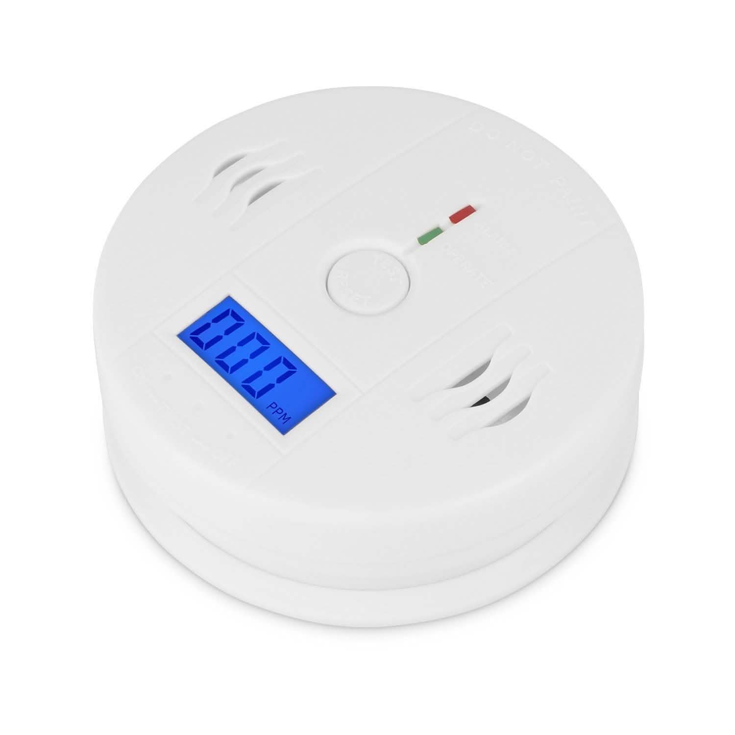Battery Operated Carbon Monoxide Sensor Alarm