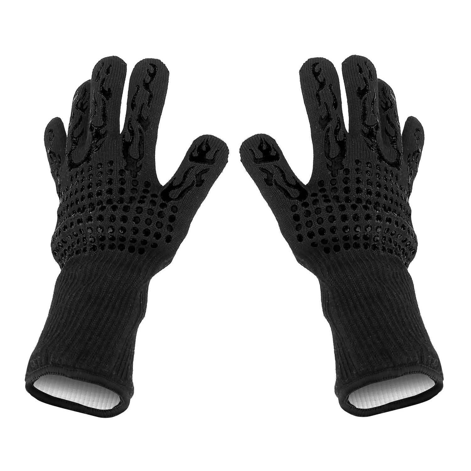 BBQ Gloves 1472¬∞F Heat Resistant Grill Gloves Anti-slip