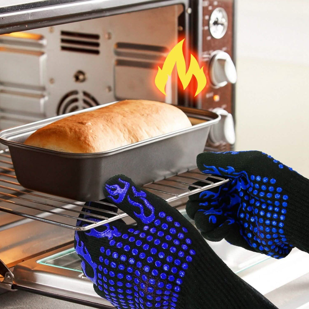 BBQ Gloves 1472¬∞F Heat Resistant Grill Gloves Anti-slip