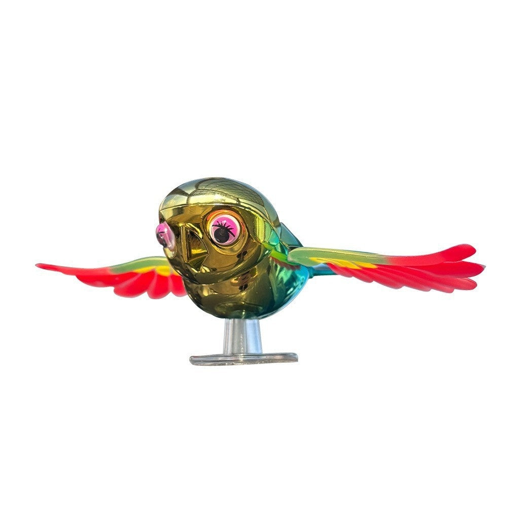 Car-mounted Little Bird Companion Toy A Unique And Novel Exterior Car Decoration