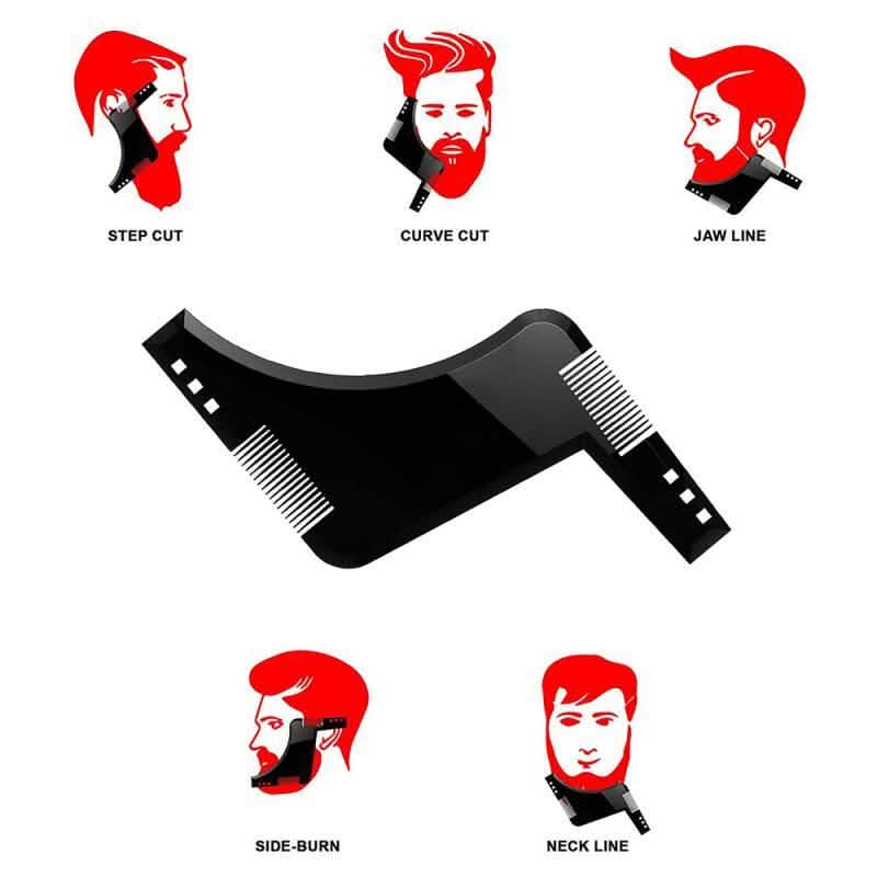 Beard Styling Comb Trim Guide