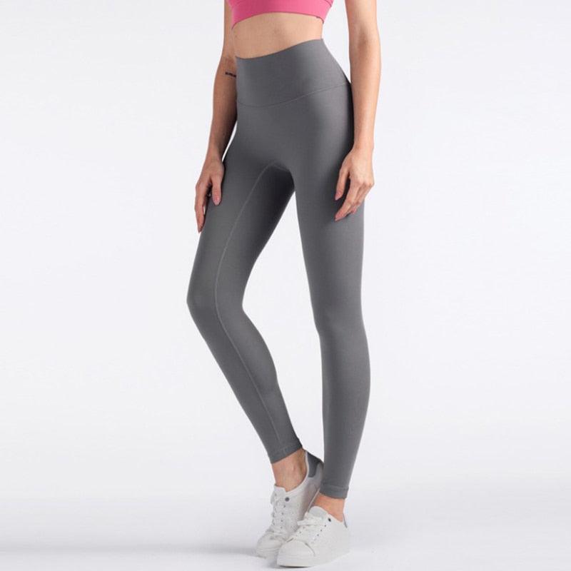 Beautiful Fitness Female Full Length Leggings 19 Colors Running Pants  High Waist Seamless Leggings Fitness Tight Running Gym Women Push Up Sport Leggings Workout Seamless Yoga Pant Comfortable Pants
