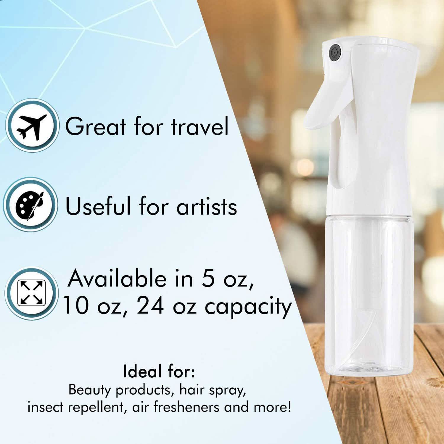 Beautify Beauties Hair Spray Bottle – Ultra Fine Continuous Water Mister