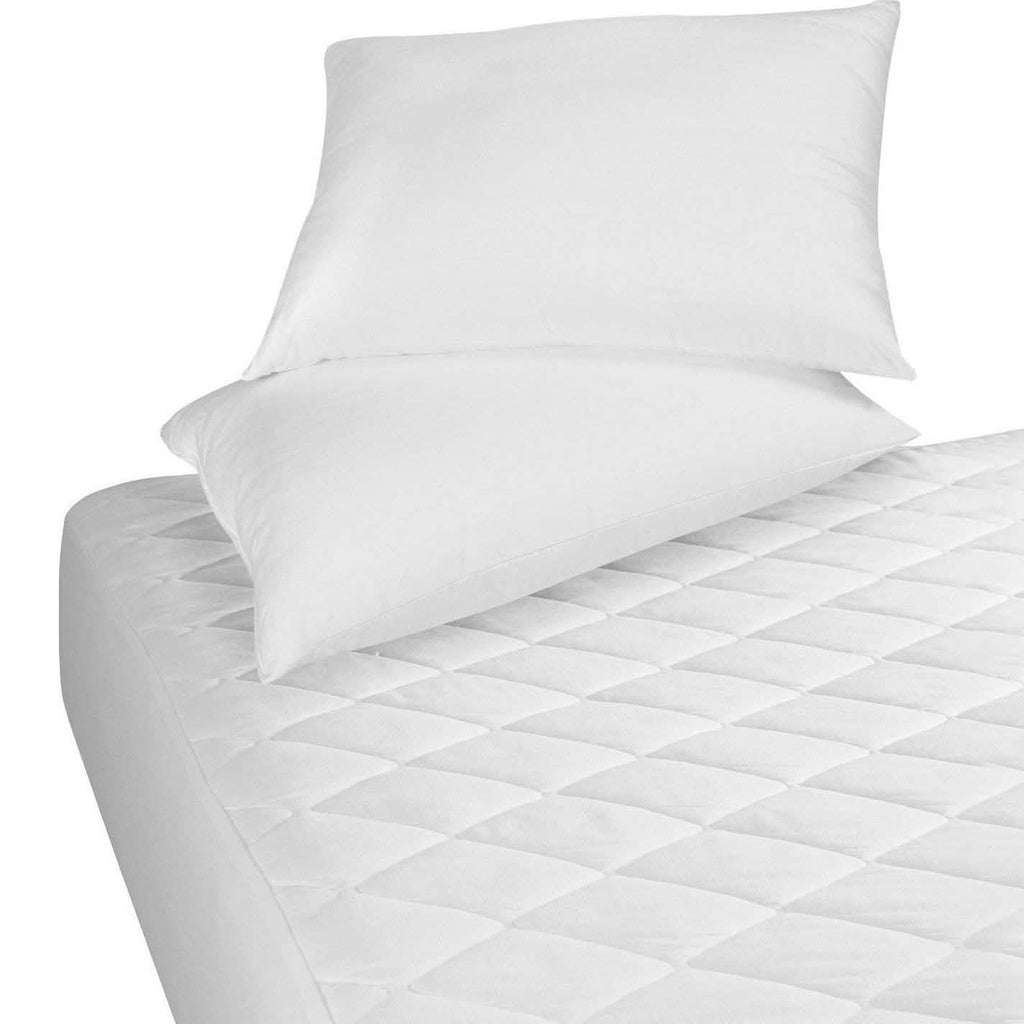 Beauty Sleep Ultra Soft Quilted Mattress Pad Protector Hypoallergenic - Assorted Sizes