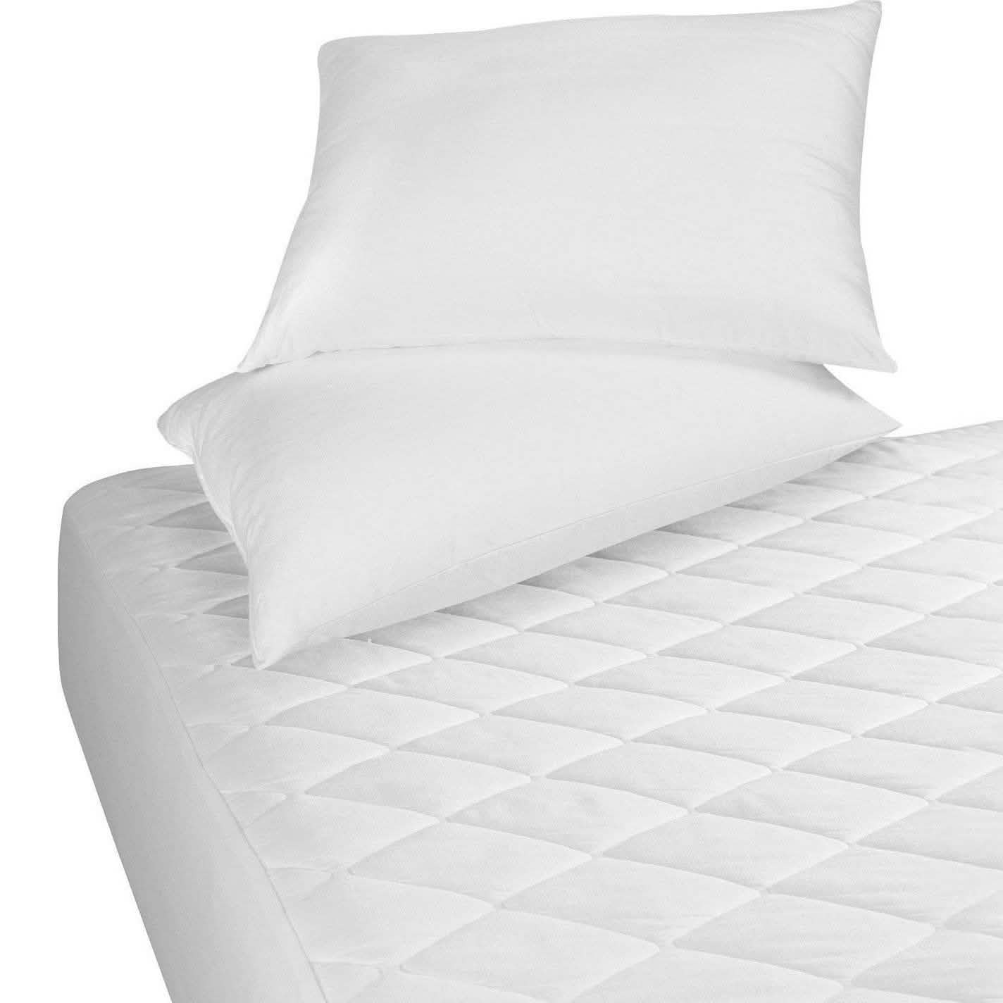 Beauty Sleep Ultra Soft Quilted Mattress Pad Protector Hypoallergenic - Assorted Sizes