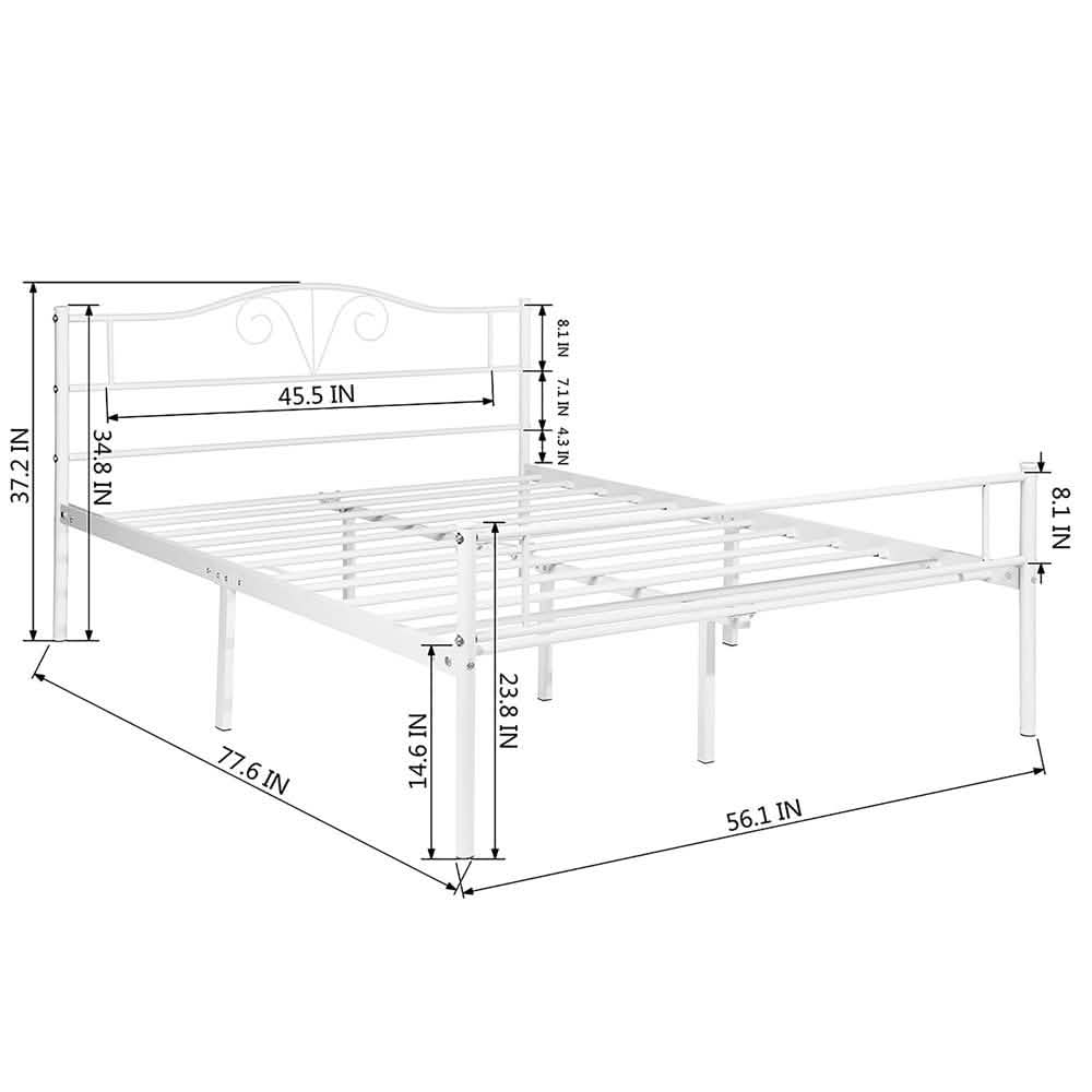 Bed Frame with Headboard