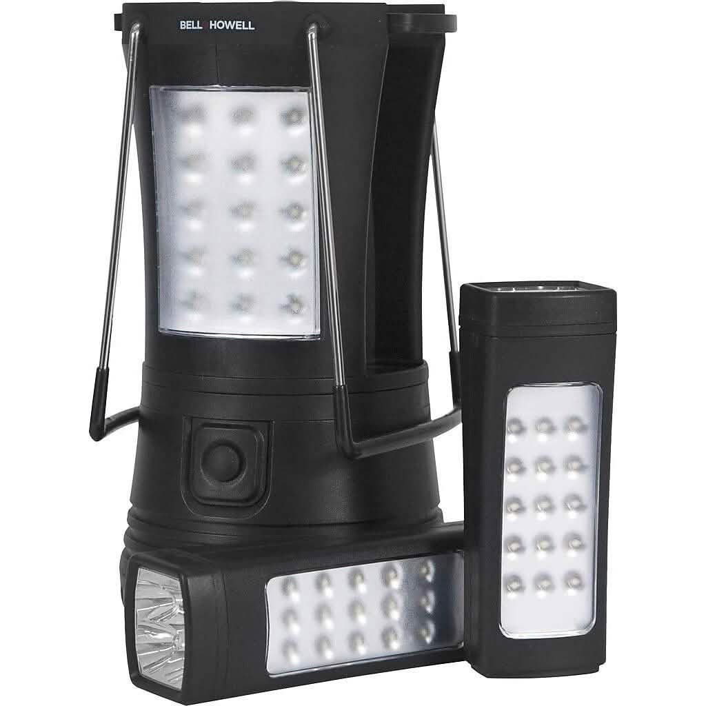 Bell + Howell 70 LED 7 Inch Super Bright Power Lantern with Dual Flashlights