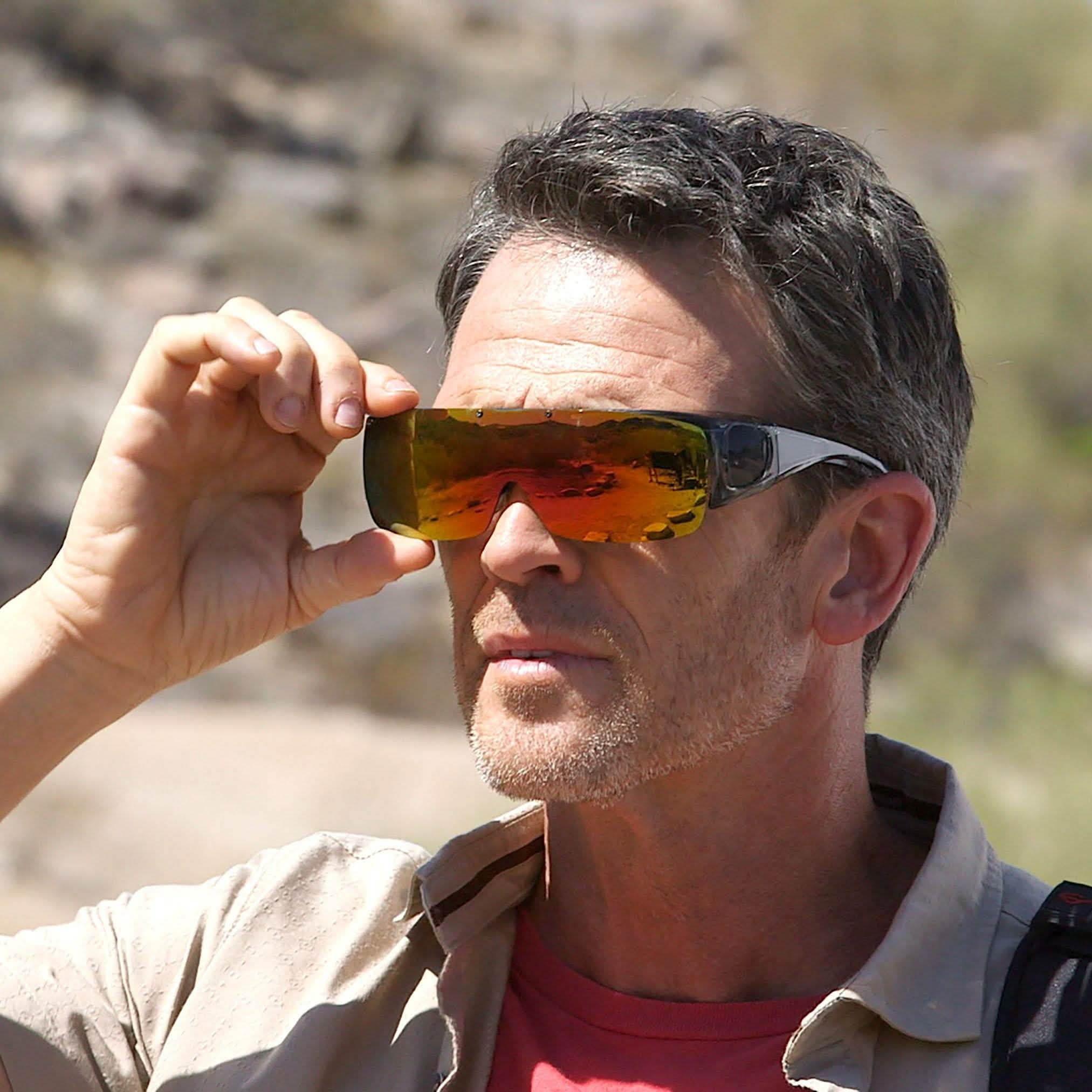 Bell + Howell Flip-Up Tacglasses Give Crisp Clear Vision without any Glare