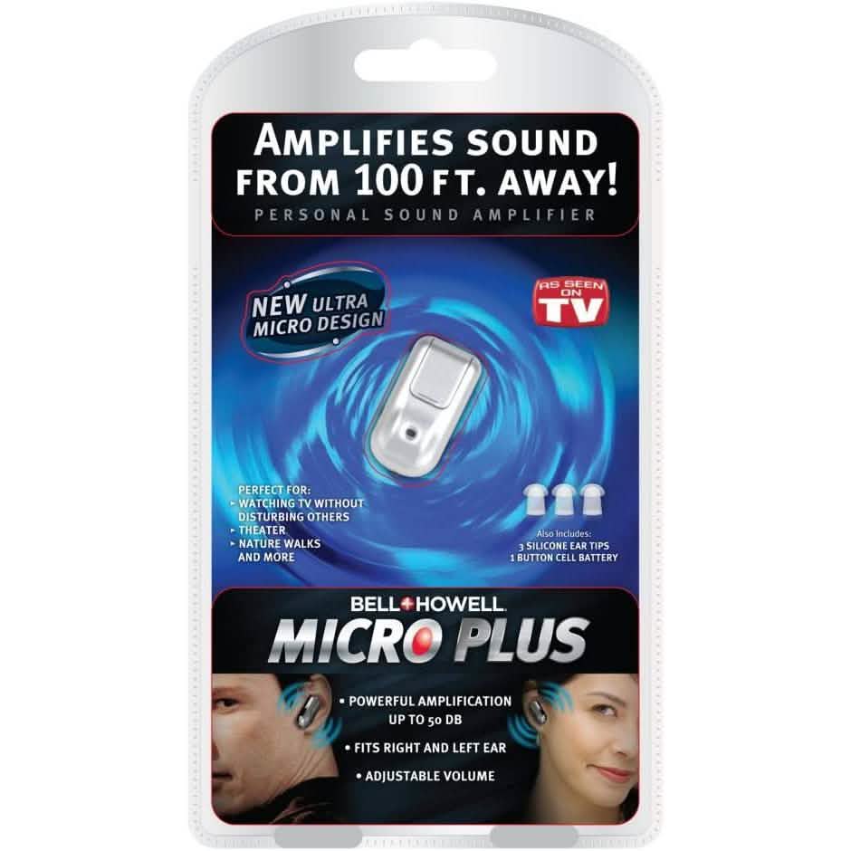 Bell+Howell Microplus Hearing Amplifier