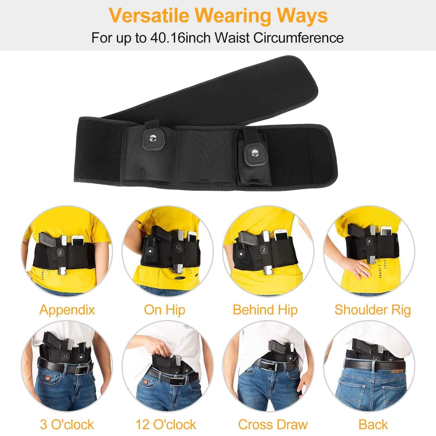 Belly Band Gun Holster