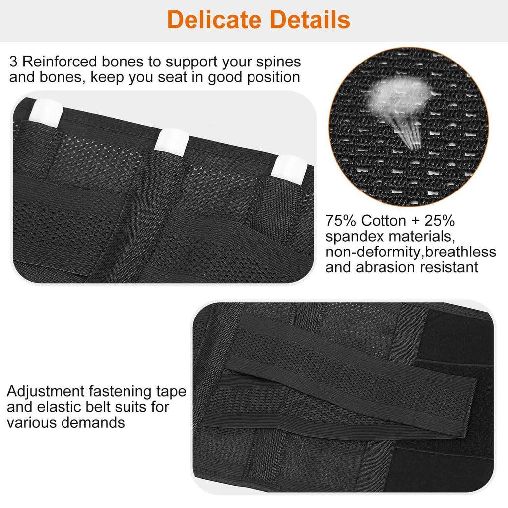 Belt Lower Back Brace Pain Relief Waist Wrap Band