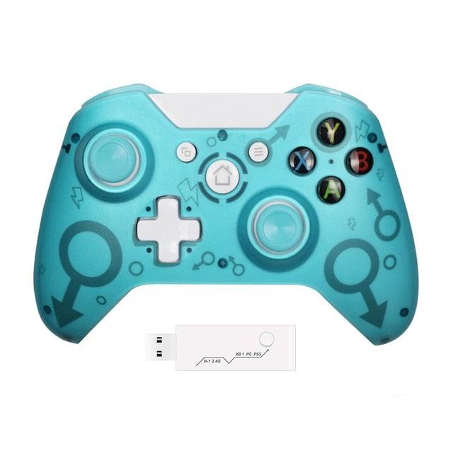 Best Quality Black 2.4G Wireless Joystick Gamepad Controller Compatible With Pc Smartphones Tablets Laptops Monitors