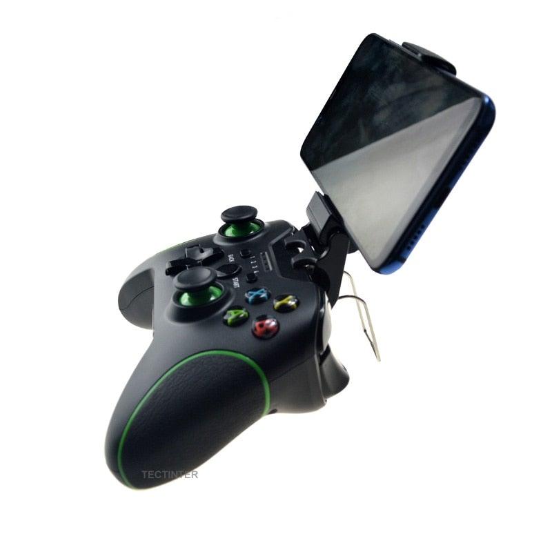 Best Quality Black 2.4G Wireless Joystick Gamepad Controller Compatible With Pc Smartphones Tablets Laptops Monitors