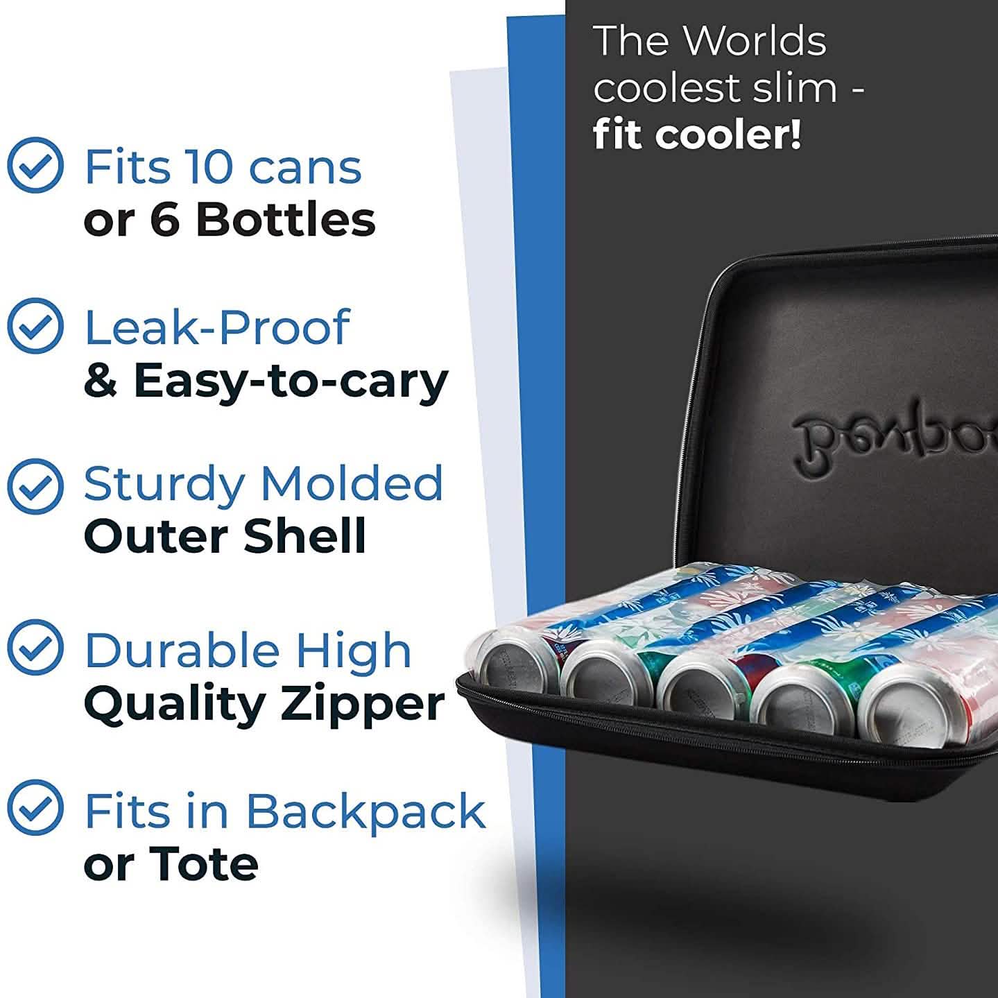 BevPod Ultra Slim Picnic Cooler