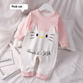 Baby Children's Cotton Floral Jumpsuit