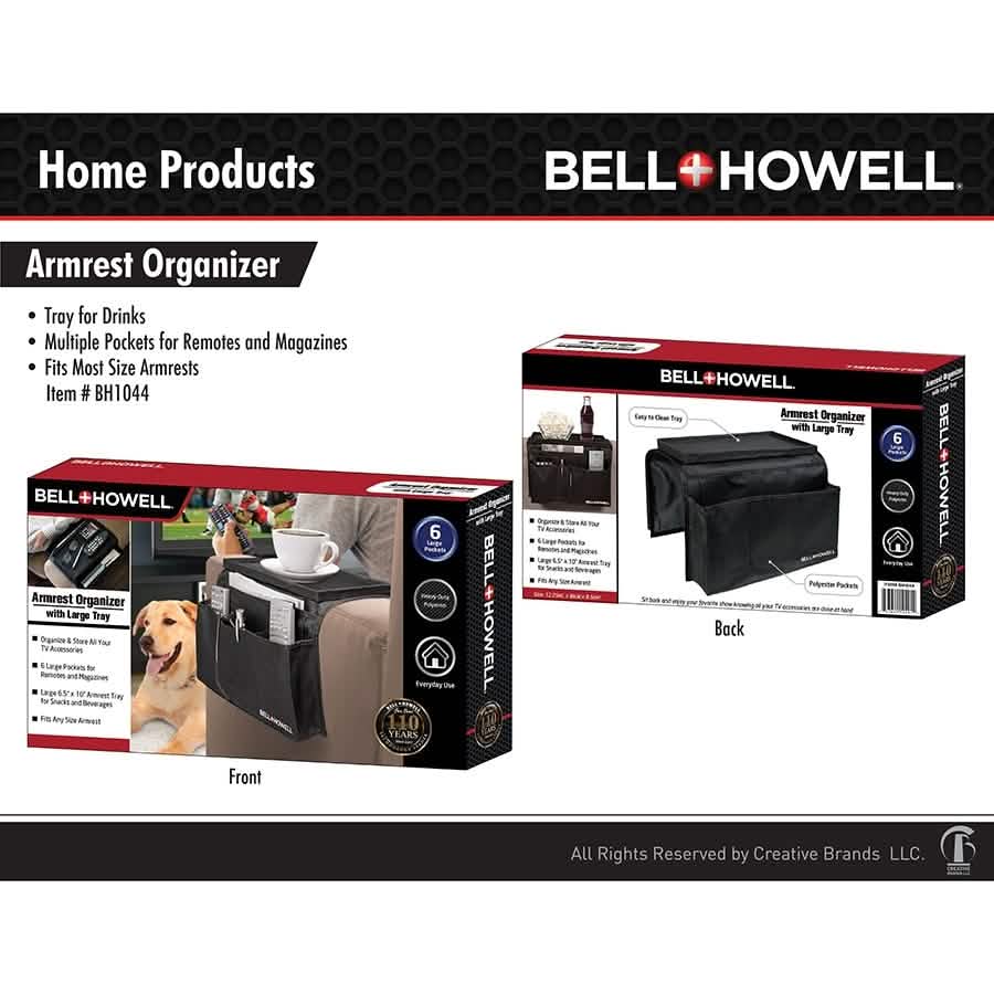Bell + Howell Armrest Organizer