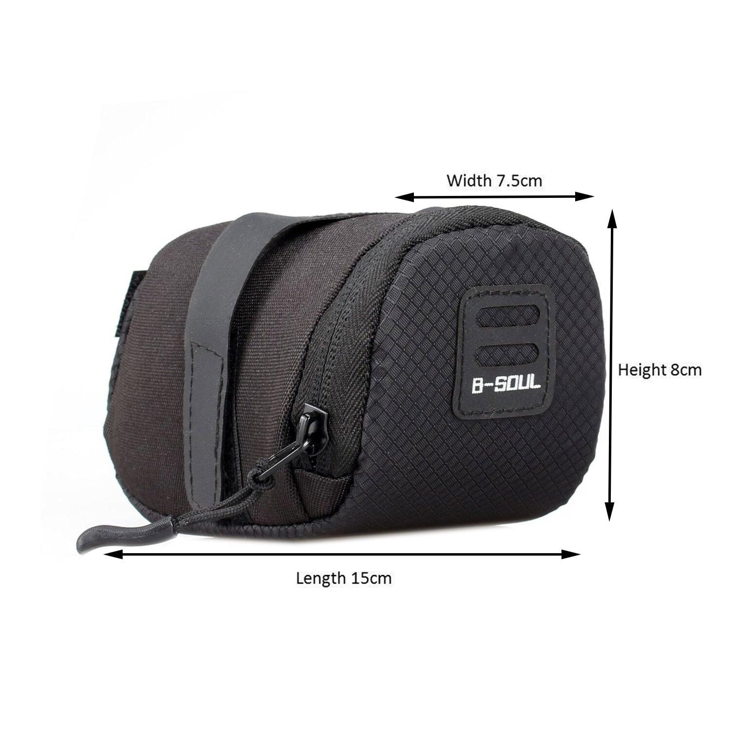 Bicycle Bag Waterproof Mountain Bike Storage Seat Rear Tool Pouch Bag Outdoor Cycling  Accessories Bike Saddle Bag Bicycle Under Seat Pouch Cycling Wedge Pack For Mountain Road Cycling Accessories Storage