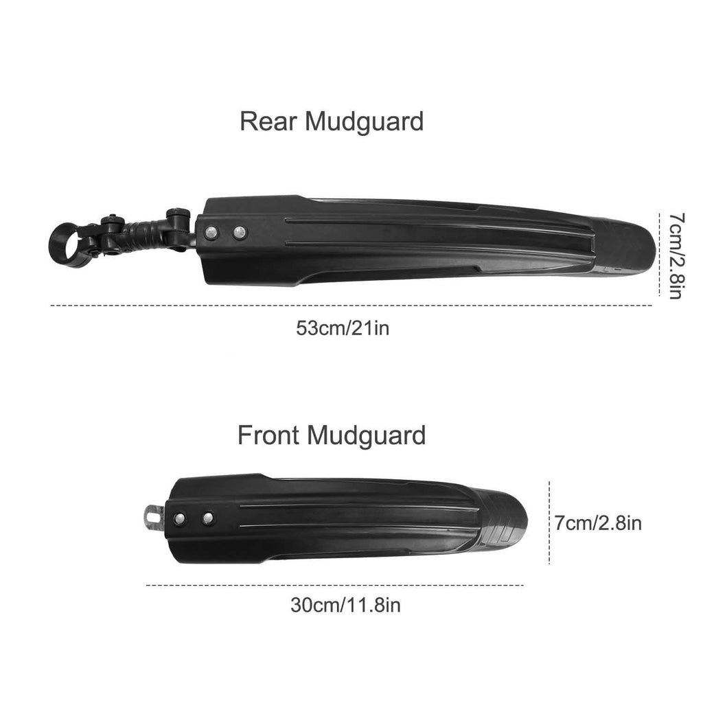 Bicycle Fender Set Adjustable Mudguards