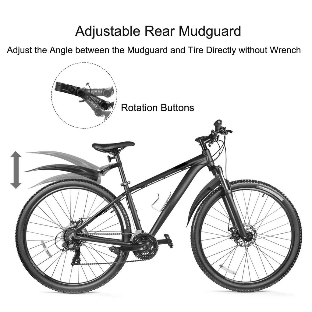 Bicycle Fender Set Adjustable Mudguards