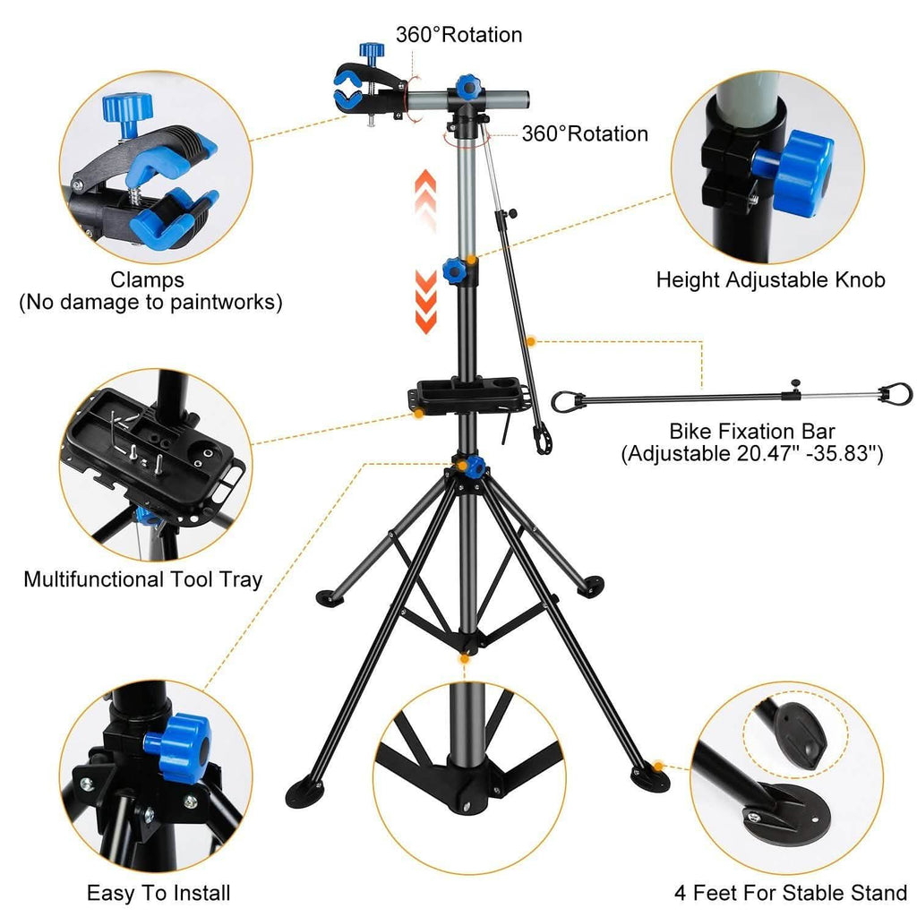 Bicycle Repair Foldable Stand Rack