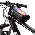 Bicycle Top Tube Frame Bag MTB Waterproof Phone Holder Case