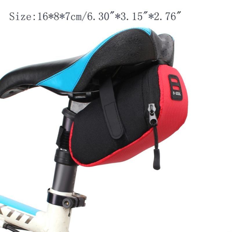 Bicycle Waterproof Bag Bike Waterproof Storage Bag Seat Cycling Pouch Bag Accessories Bike Bag Bicycle Bag Under Seat Water Resistant Bike Pouch Pack For Mountain Road Bikes For Storage Cycling Accessories Tool