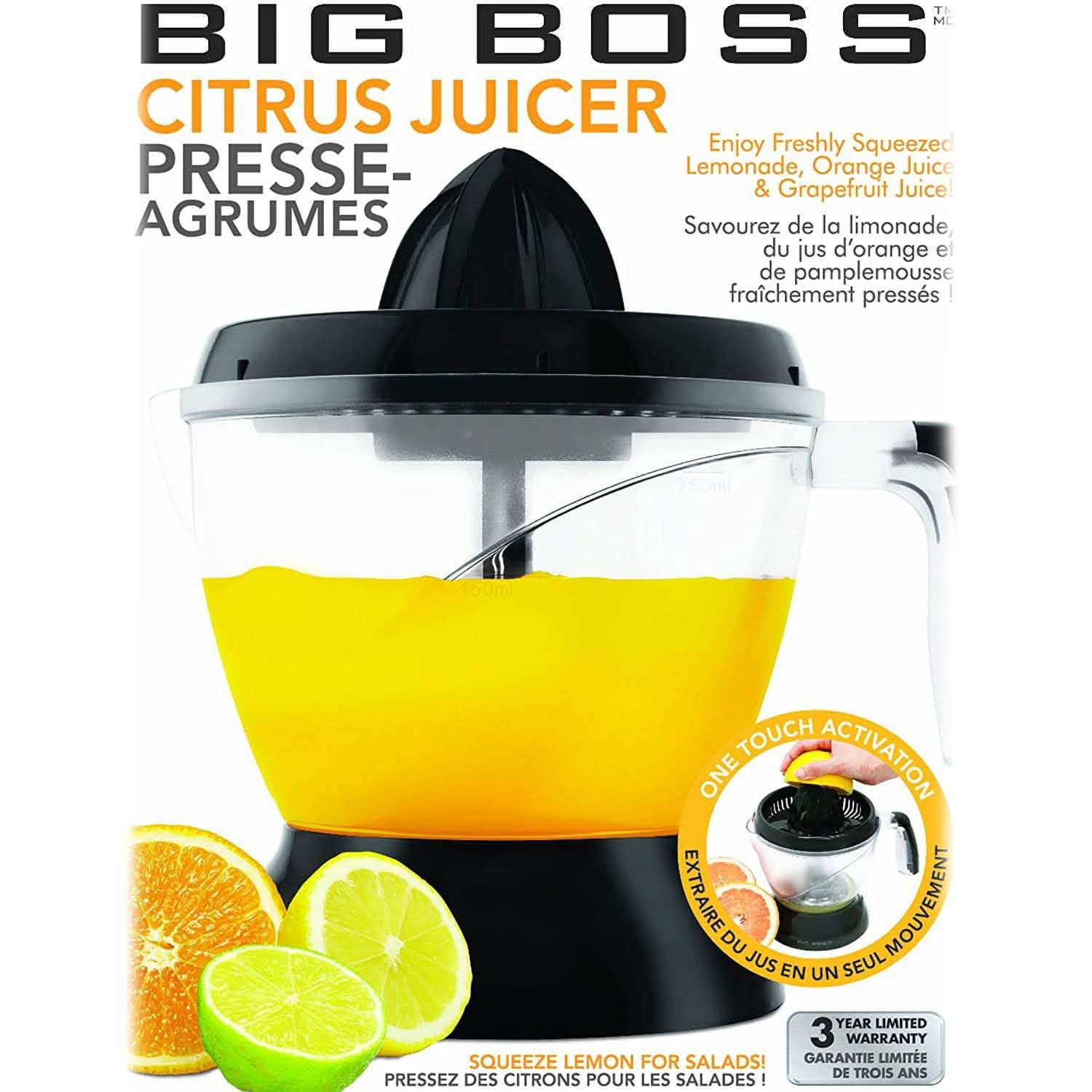 Big Boss 8962 Electric Citrus Juicer
