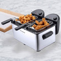 Big Boss Dual Deep Fryer 1500 Watts