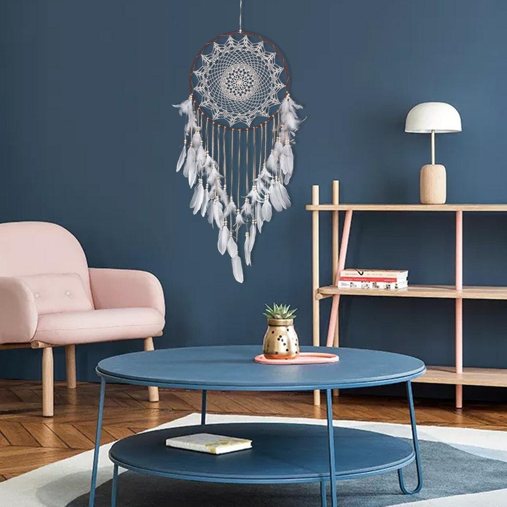 Big Dream Catcher Decor For Home Nordic Decoration Home Kids Room Decoration Wind Chimes Dream Catchers Hanging Dream-catcher For Wedding Festival Photography Gifts