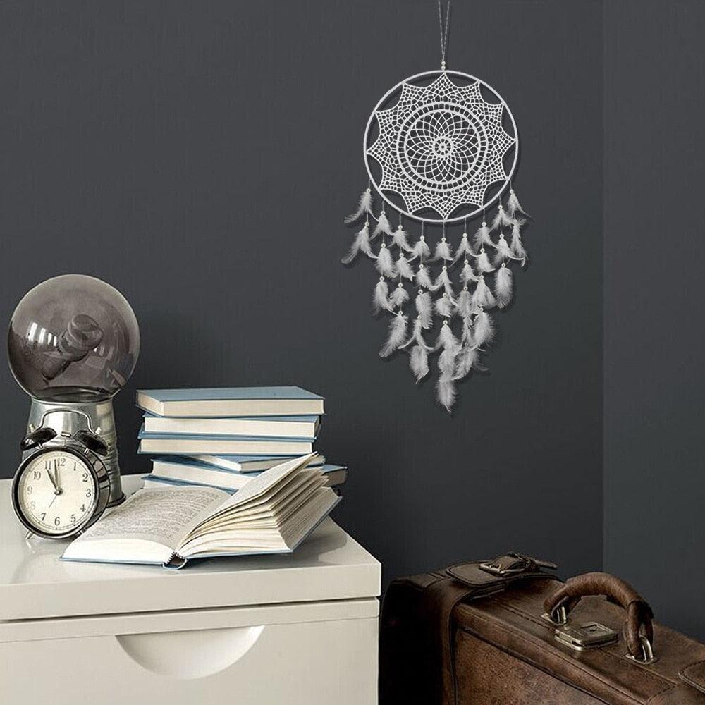 Big Dream Catcher Decor For Home Nordic Decoration Home Kids Room Decoration Wind Chimes Dream Catchers Hanging Dream-catcher For Wedding Festival Photography Gifts
