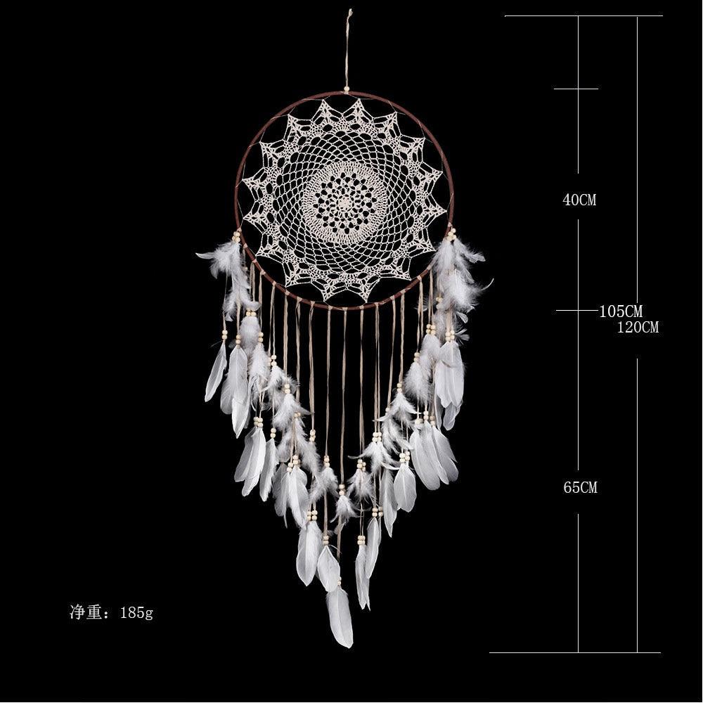Big Dream Catcher Decor For Home Nordic Decoration Home Kids Room Decoration Wind Chimes Dream Catchers Hanging Dream-catcher For Wedding Festival Photography Gifts