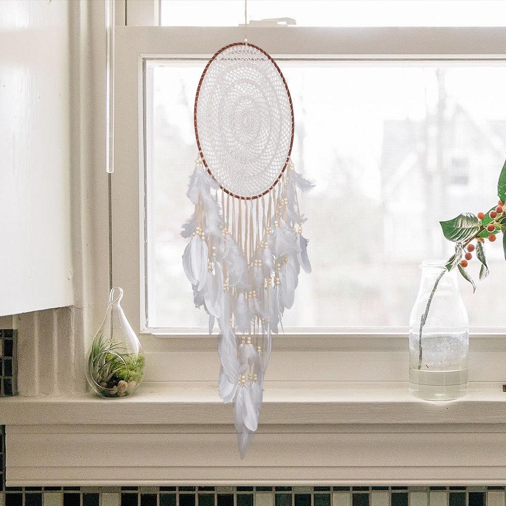 Big Dream Catcher Decor For Home Nordic Decoration Home Kids Room Decoration Wind Chimes Dream Catchers Hanging Dream-catcher For Wedding Festival Photography Gifts