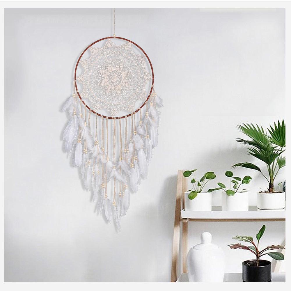 Big Dream Catcher Decor For Home Nordic Decoration Home Kids Room Decoration Wind Chimes Dream Catchers Hanging Dream-catcher For Wedding Festival Photography Gifts
