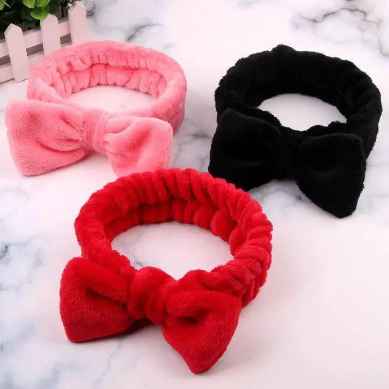 Big Soft Elastic Hairbands SPA Bath Shower Make Up Wash Face Headband Girls Hair Band Women Hair Accessories