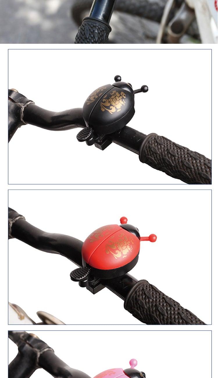 Bike Bells Alarm Horn Bicycle Ladybug Bell Ladybird Alarm Bell Ring Horns Bike Metal Handlebar Horn Cycling Safety Accessories Ladybug Cycling Ride Bike Ring Bell Bike Bells Suitable For Folding Bike Bicycle Horn Loud Sound