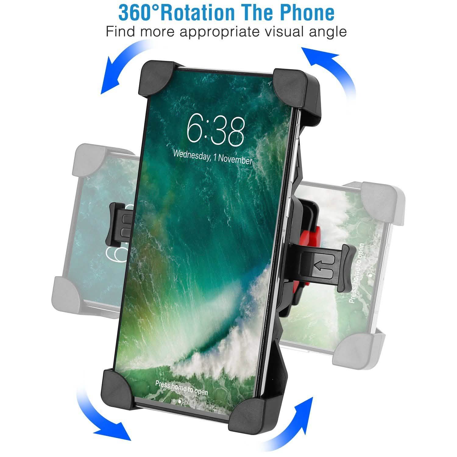 Bike Rotatable Phone Holder