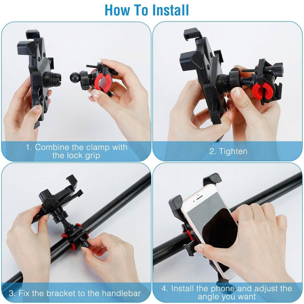Bike Rotatable Phone Holder