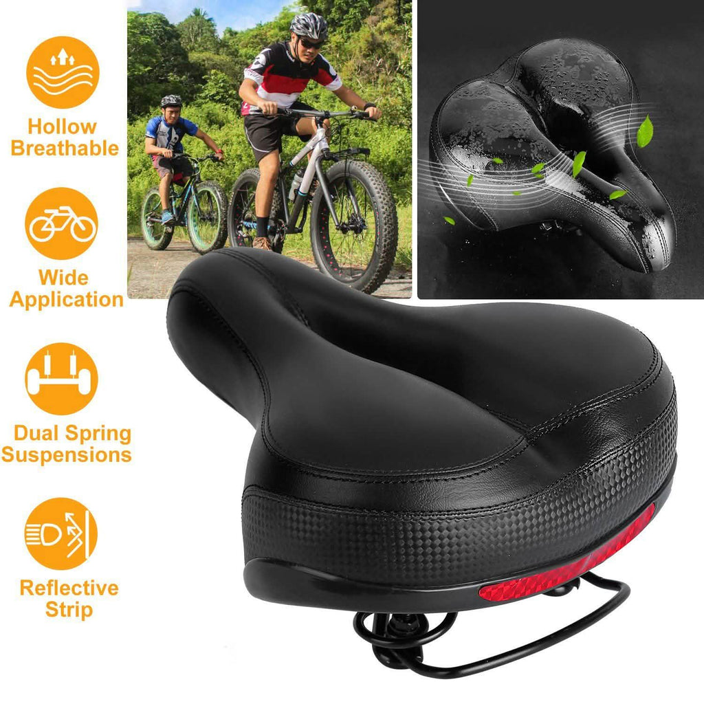 Bike Seat Water Resistant Bicycle Padded Saddle Wear
